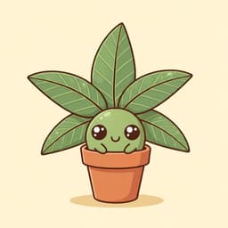 Palm mascot character